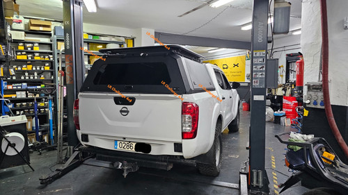 Heavy duty rear - , hardtop
